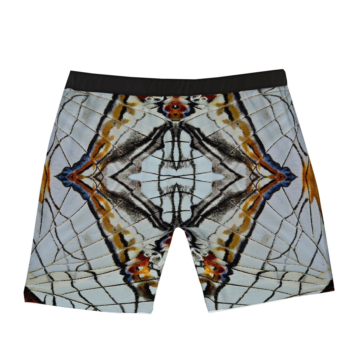 Butterfly Wing Skin Grey Print Boxer Briefs-grizzshop