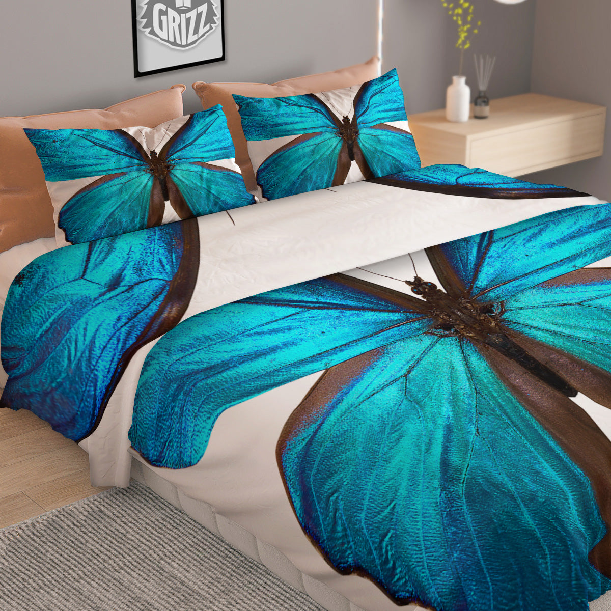Cartoon Doll Voodoo Print Duvet Cover Bedding Set