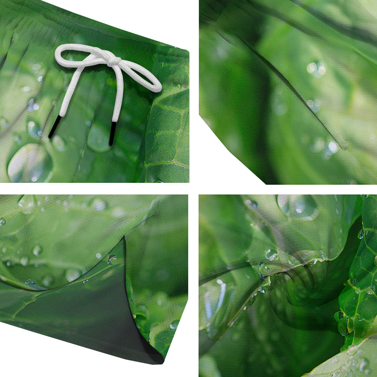 Cabbage Fresh Leaf Print Men's Running Shorts-grizzshop