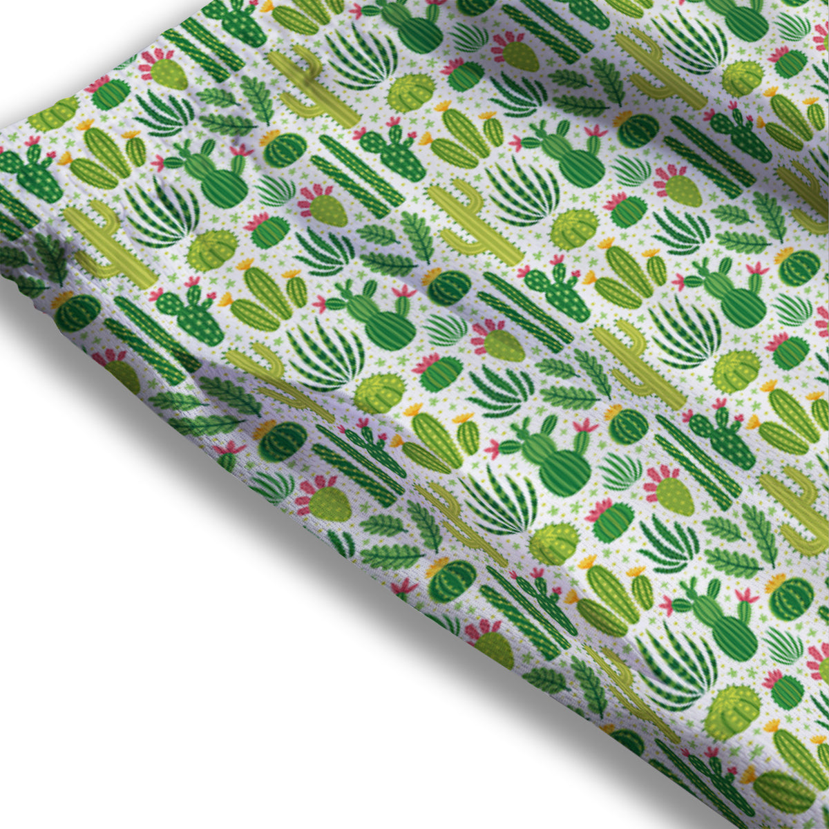 Cactus Cute Cartoon Print Pattern Mesh Shorts