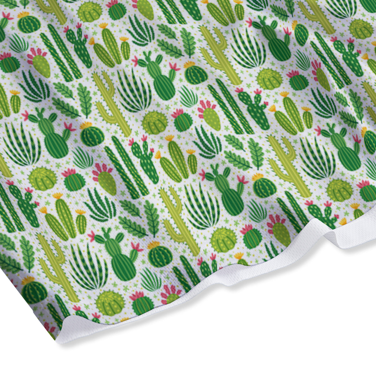 Cactus Cute Cartoon Print Pattern Mesh Shorts