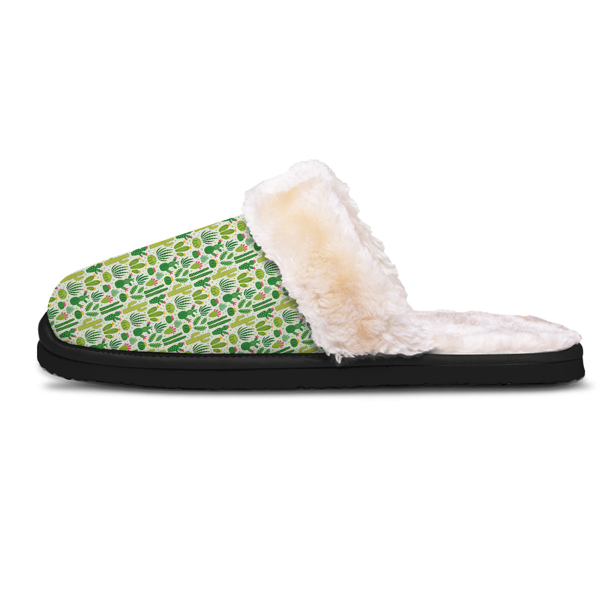 Cactus Cute Cartoon Print Pattern Slippers-grizzshop