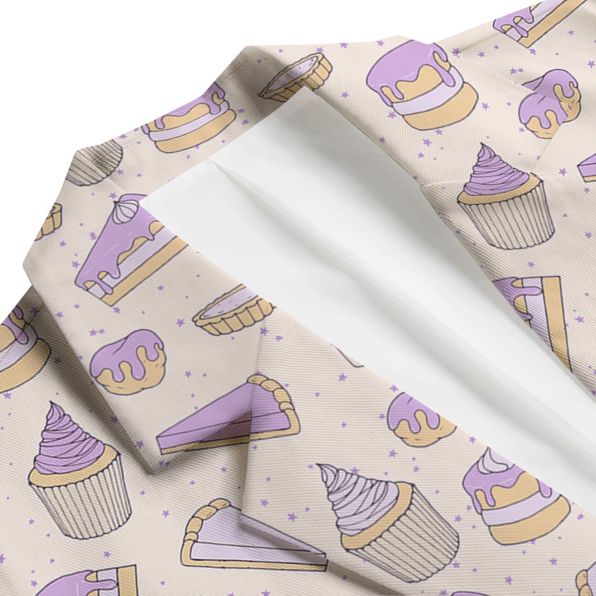 Cake Sweet Pattern Print Men's Blazer-grizzshop