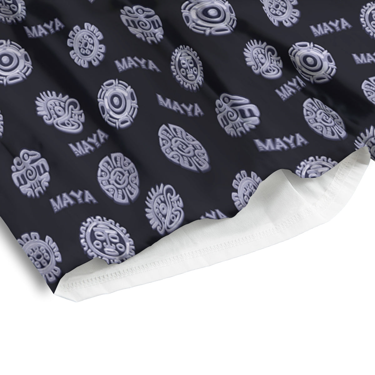Calendar Aztec Maya Exotic Print Pattern Men's Athletic Shorts