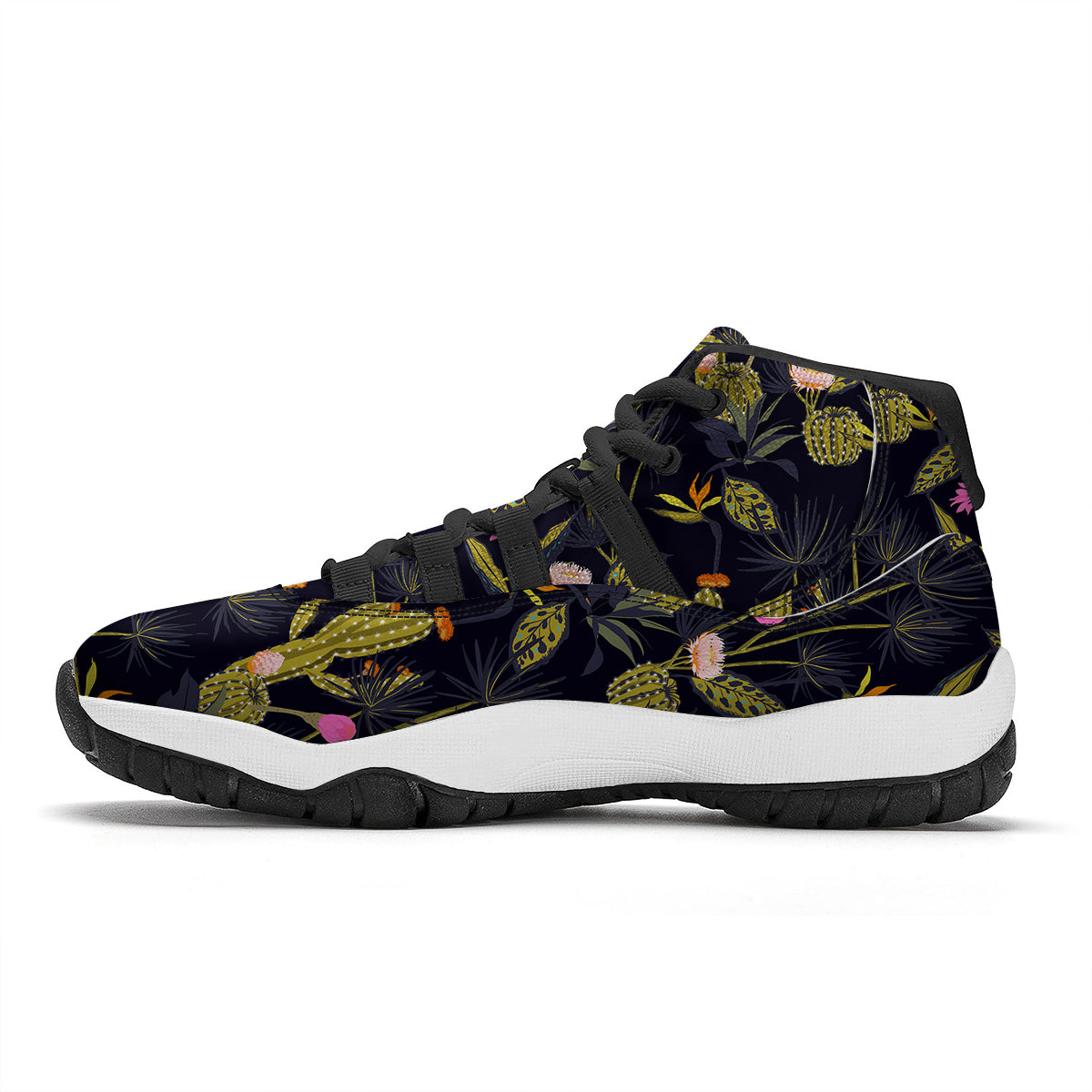 Calendar Aztec Vintage Print Pattern Black Bball Shoes-grizzshop
