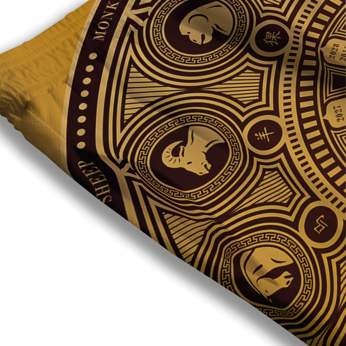 Characters Graffiti Cartoon Print Mesh Shorts