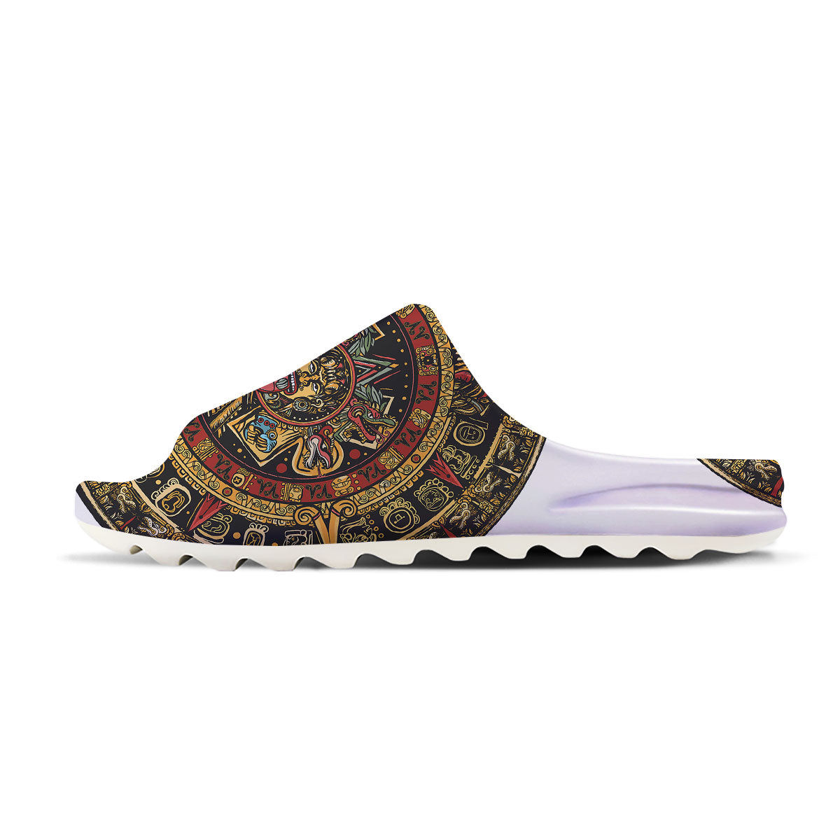 Calendar Mayan Print Sandals-grizzshop