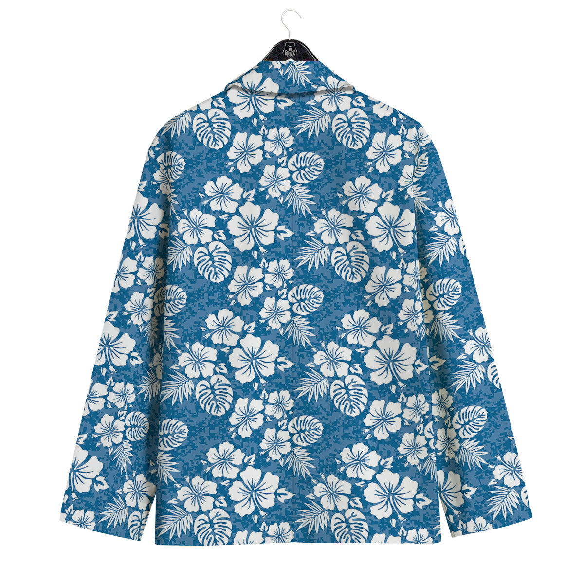 Camo Flower Aloha Hawaiian Print Pattern Men's Sport Coat-grizzshop