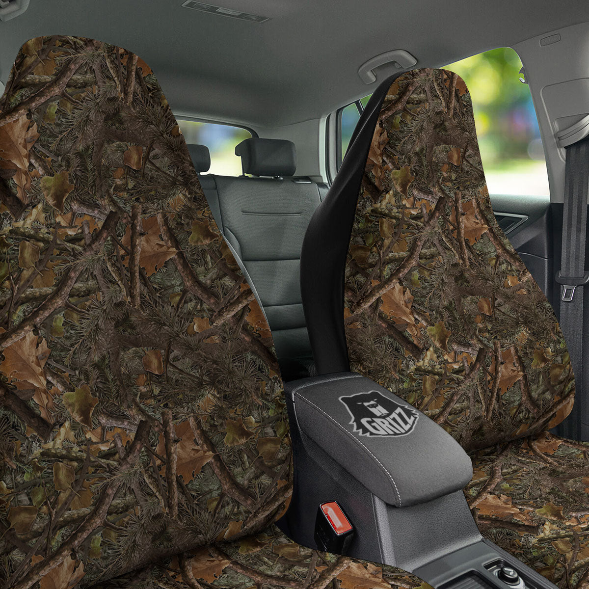 Camo Hunting Print Pattern Car Seat Covers-grizzshop