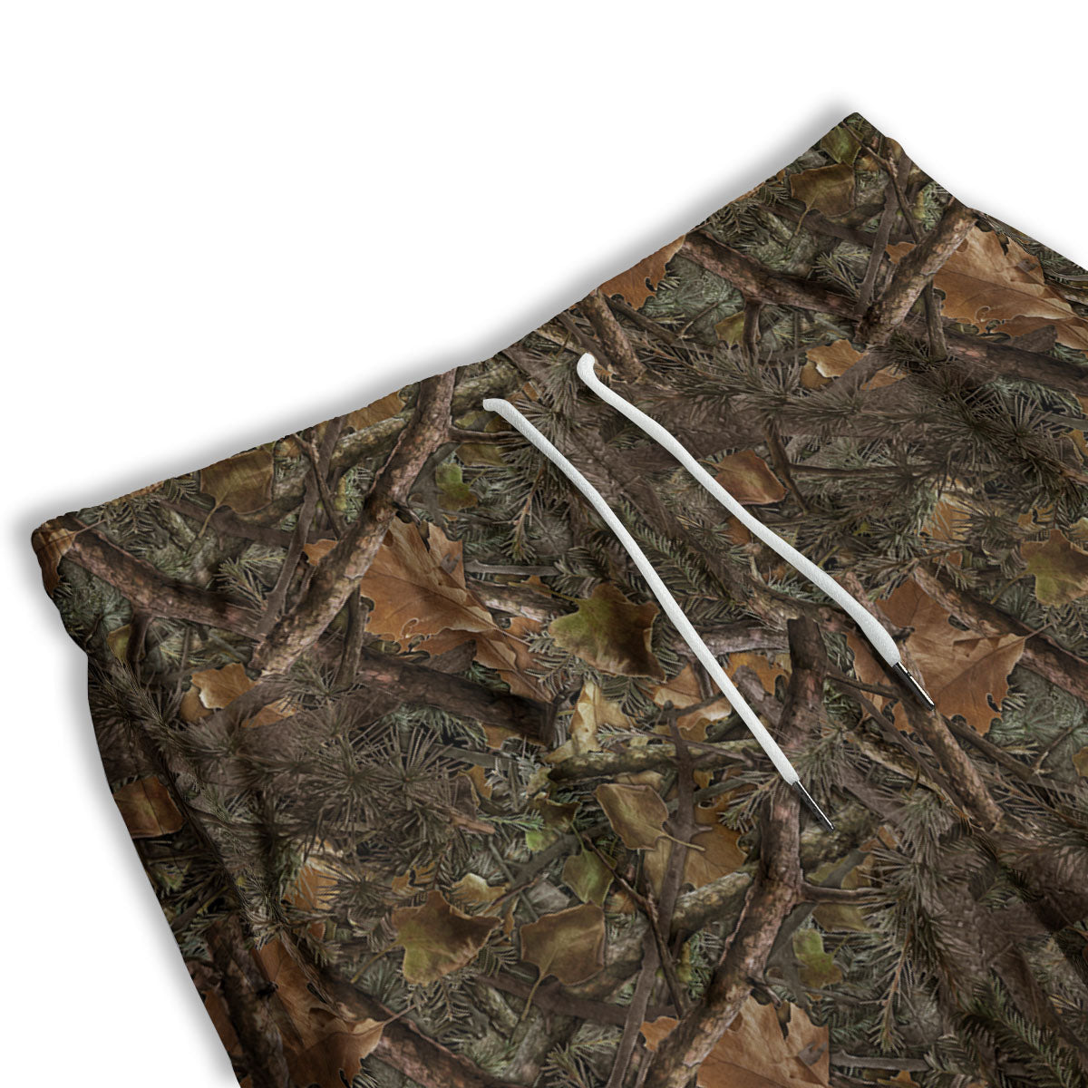 Camo Hunting Print Pattern Men's Athletic Shorts