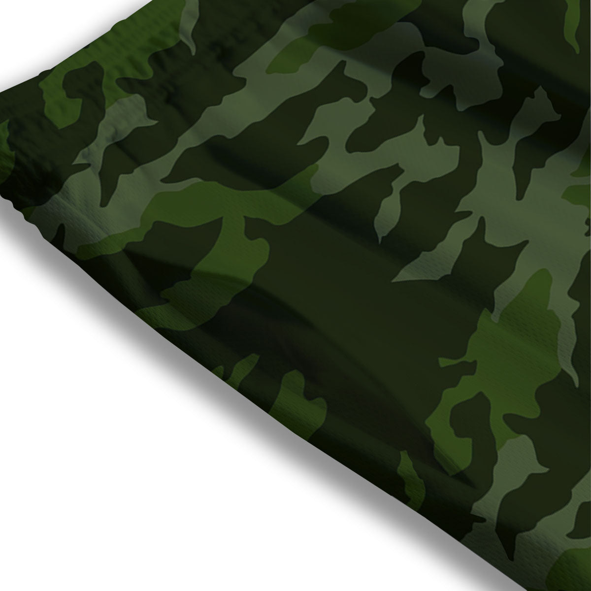 Daisy Tartan Green Print Pattern Mesh Shorts