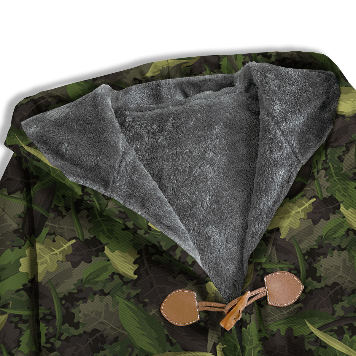 Camouflage Hunting Oak Tree Print Men's Windbreaker Jacket-grizzshop