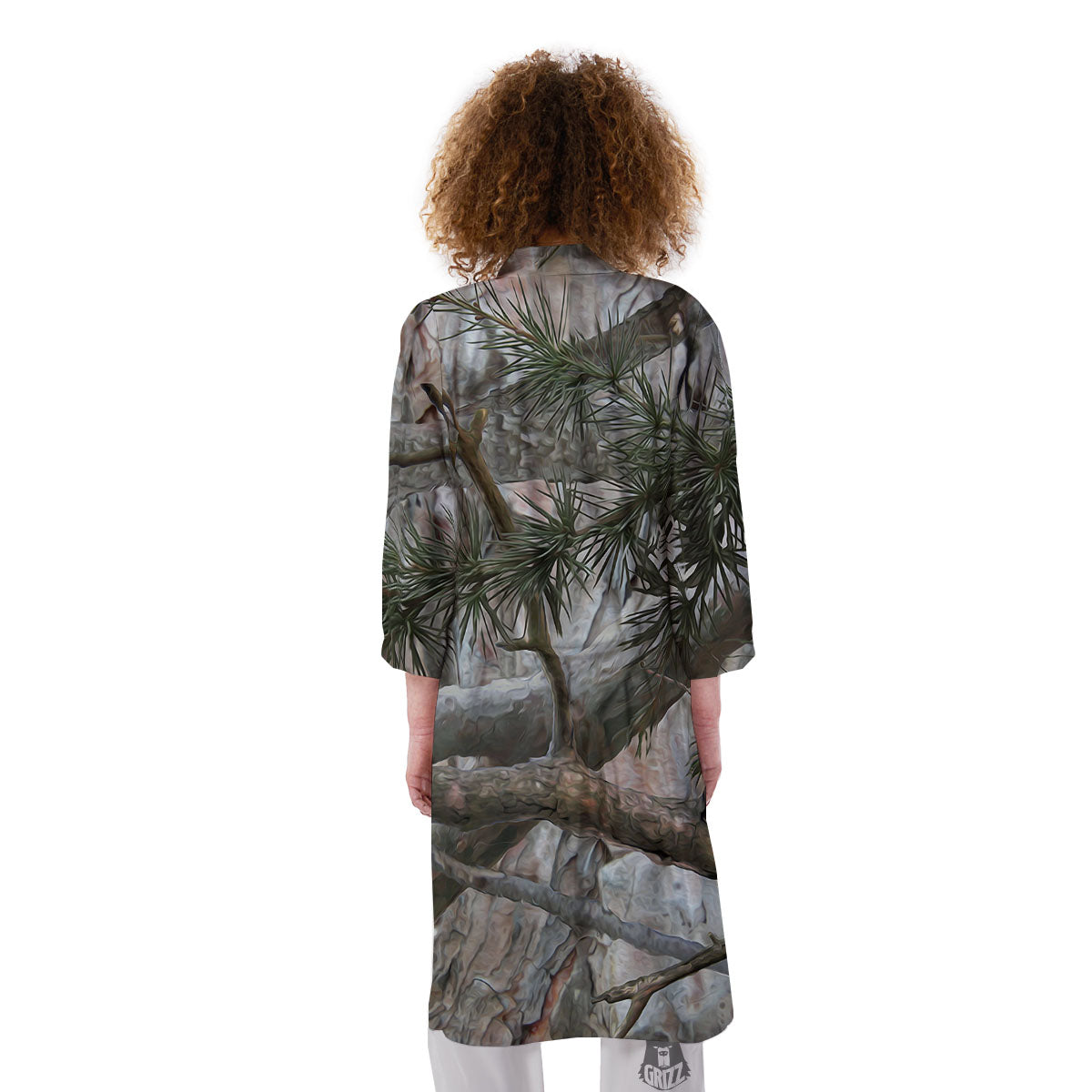 Camouflage Hunting Print Pattern Kimono-grizzshop