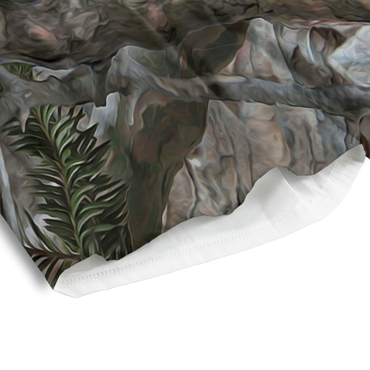 Camouflage Hunting Print Pattern Men's Athletic Shorts