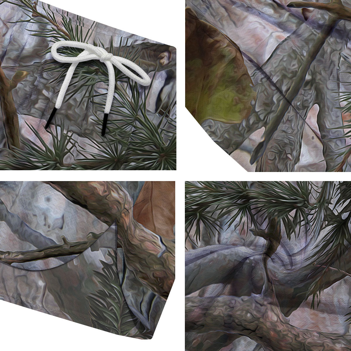 Camouflage Hunting Print Pattern Men's Running Shorts-grizzshop
