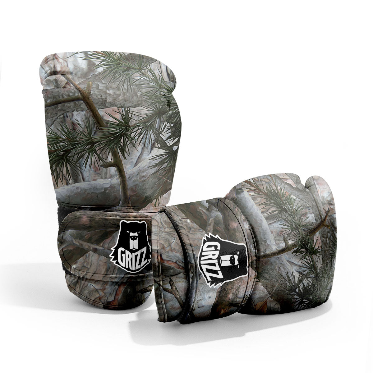 Camouflage Hunting Print Pattern Pro Boxing Glove