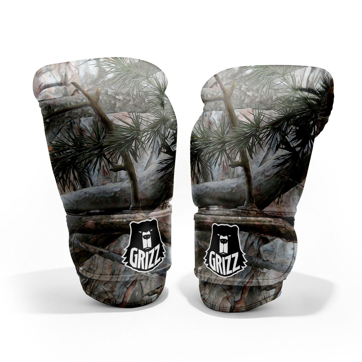Camouflage Hunting Print Pattern Pro Boxing Glove