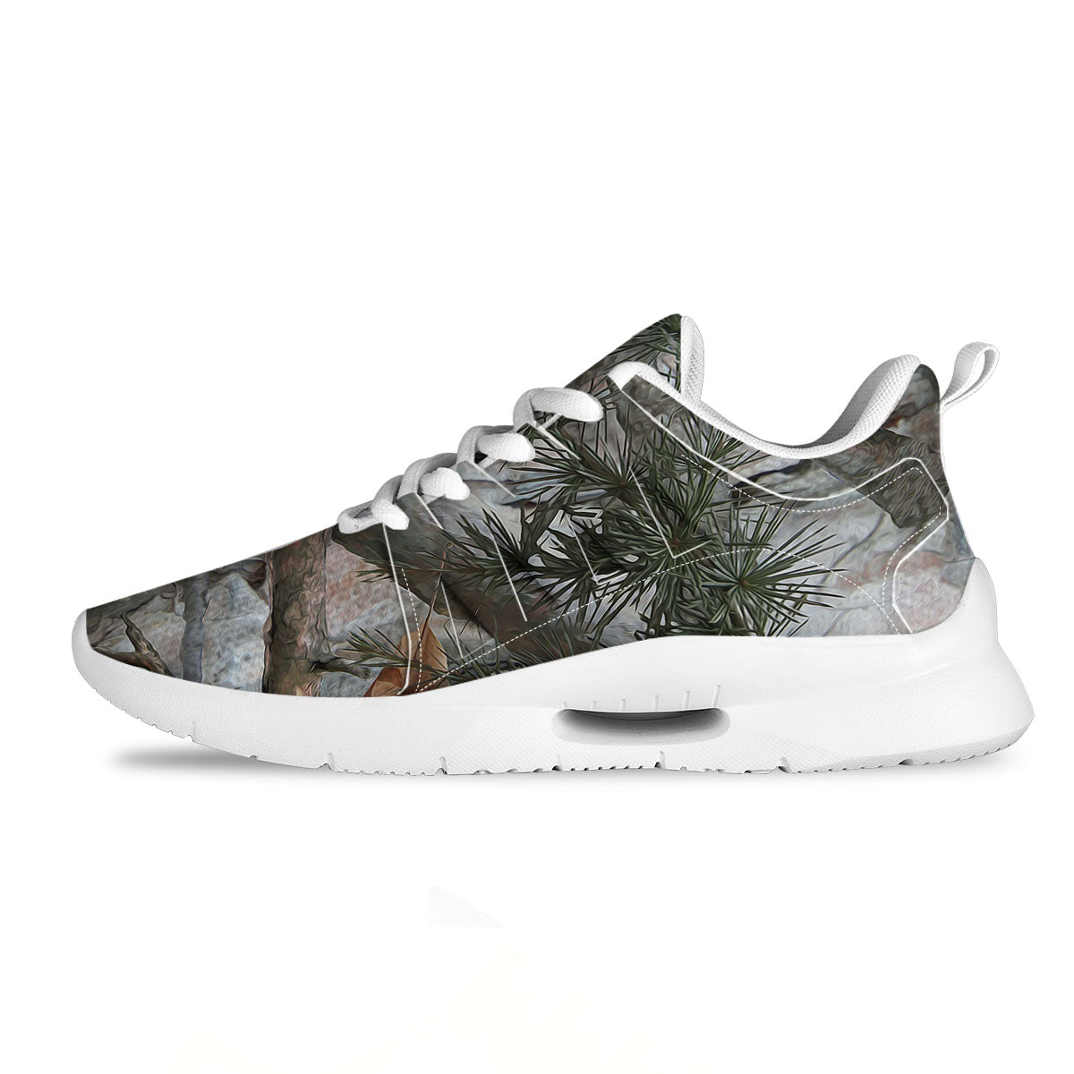 Camouflage Hunting Print Pattern Tennis Shoes-grizzshop