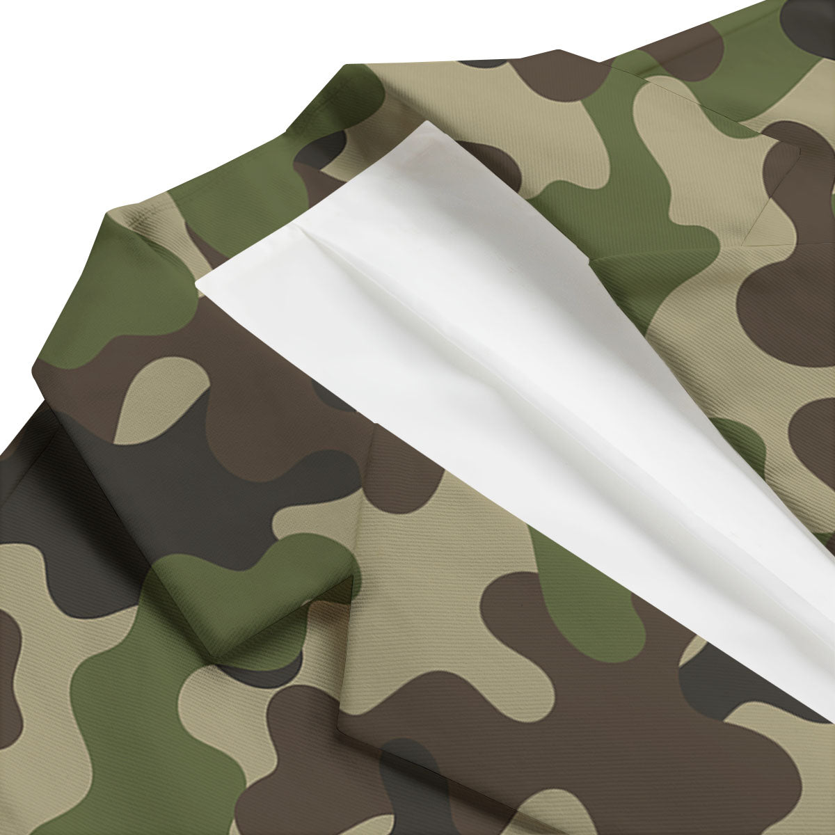 Camouflage Jungle Hunting Print Men's Blazer-grizzshop