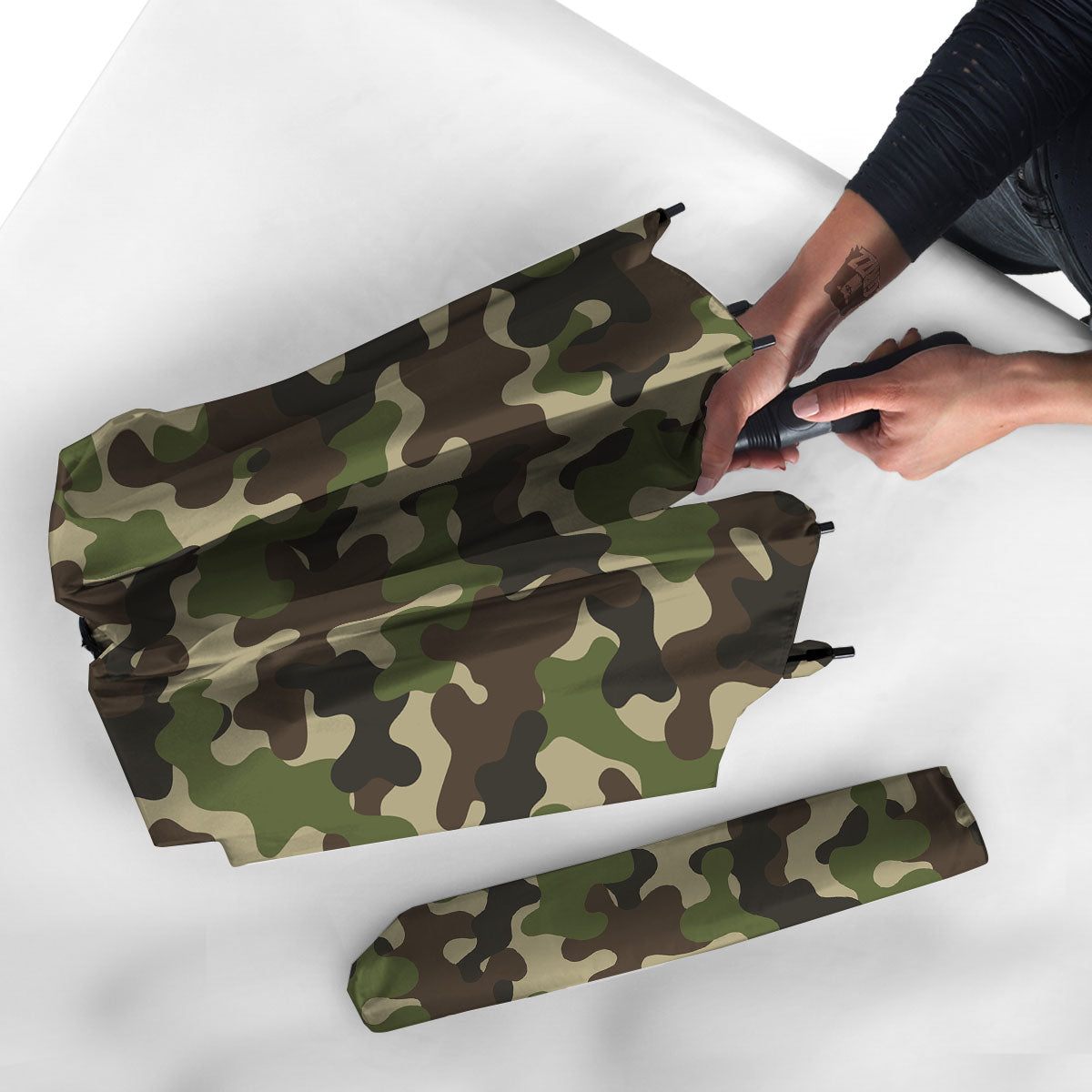 Camouflage Jungle Hunting Print Umbrella-grizzshop