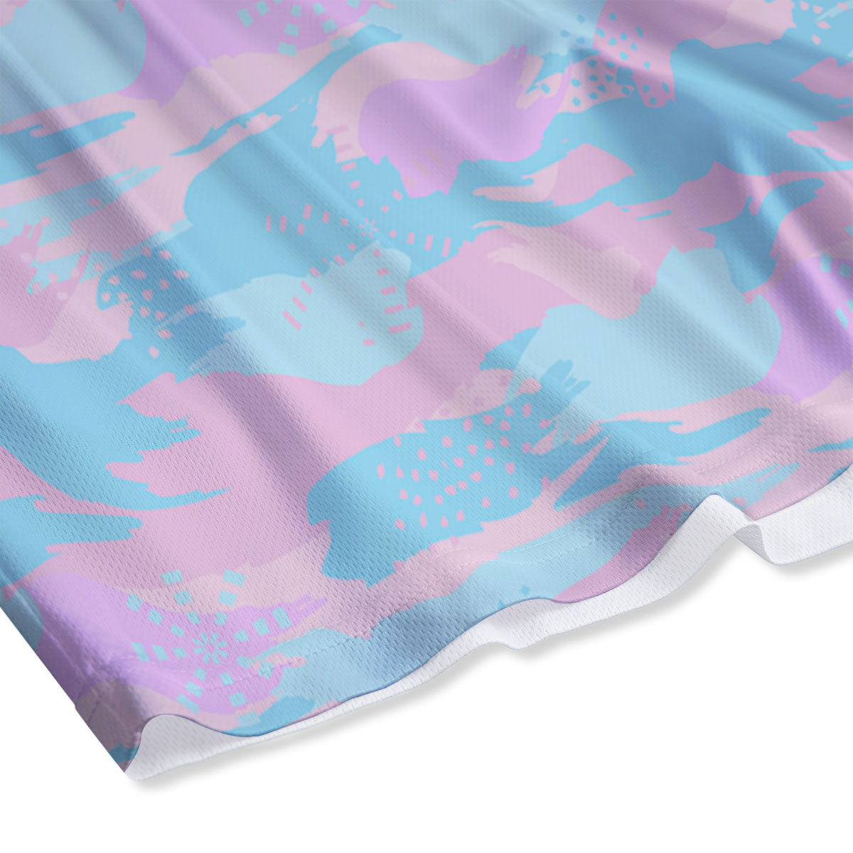 Camouflage Pastel Print Mesh Shorts