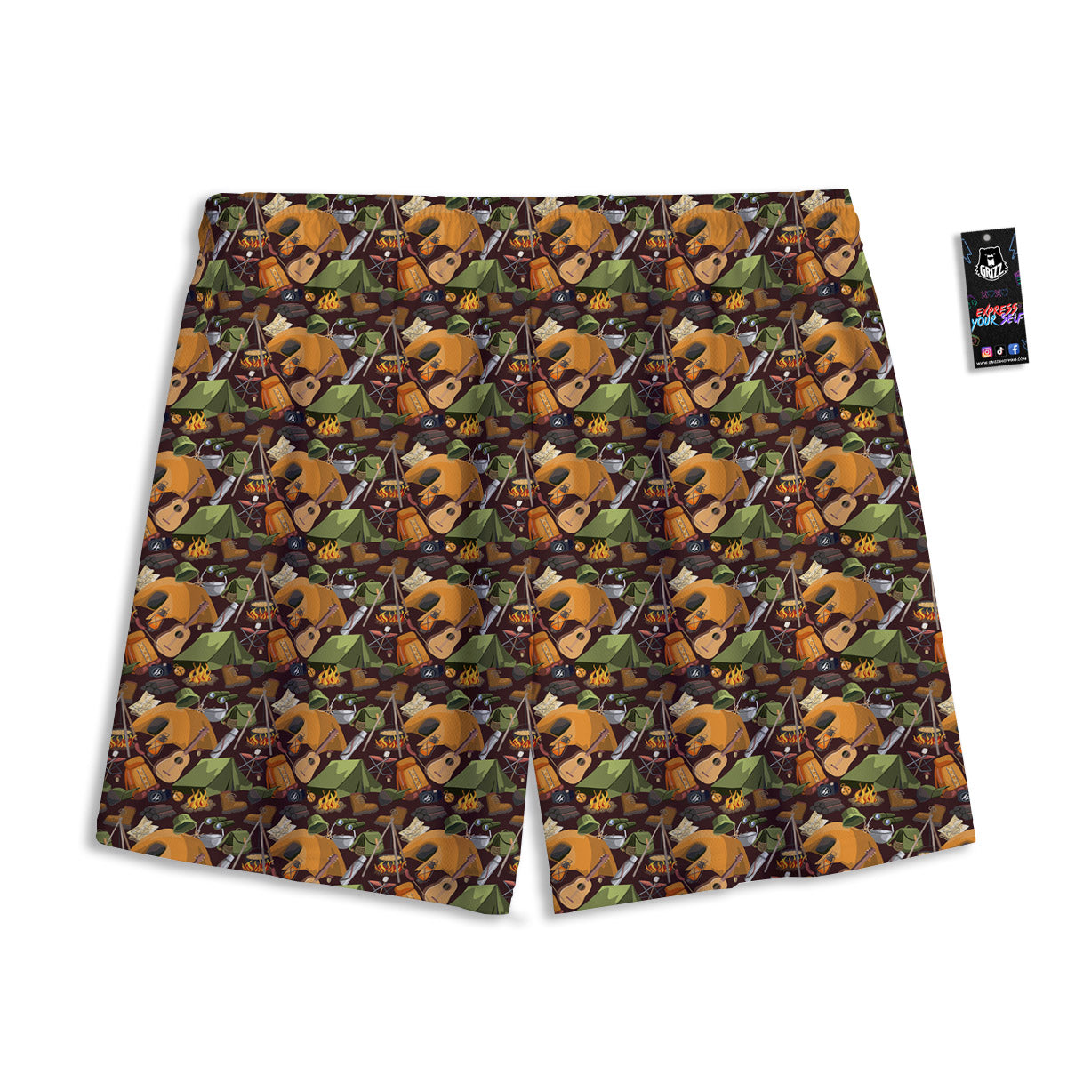 Chicken Cute Print Pattern Mesh Shorts