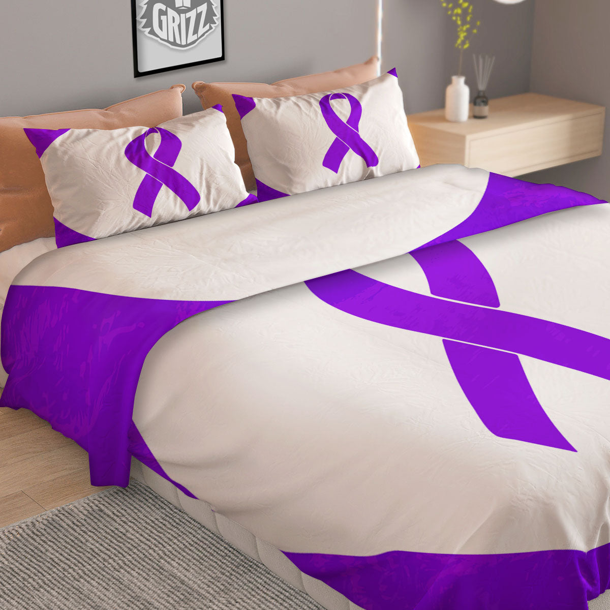 Buddha Tropical Print Pattern Duvet Cover Bedding Set