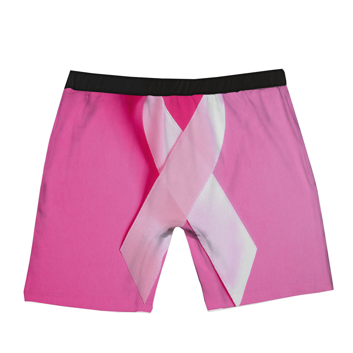 Cancer Breast Little Ribbon Print Boxer Briefs-grizzshop