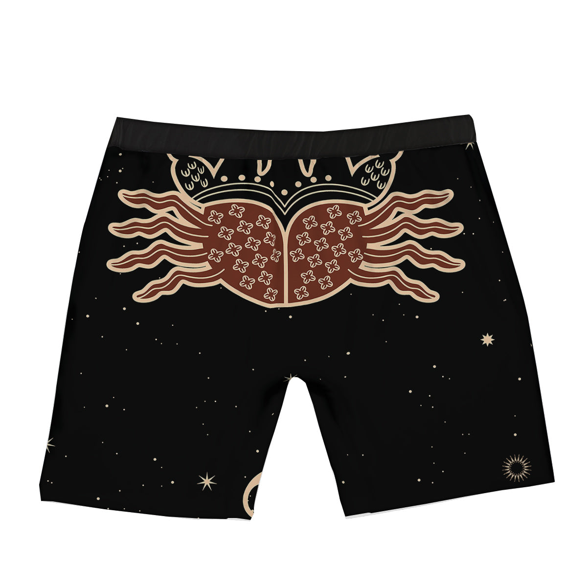 Cancer Constellation Print Boxer Briefs-grizzshop