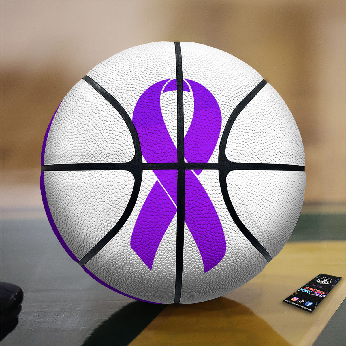 Buddha Tropical Print Pattern Basketball