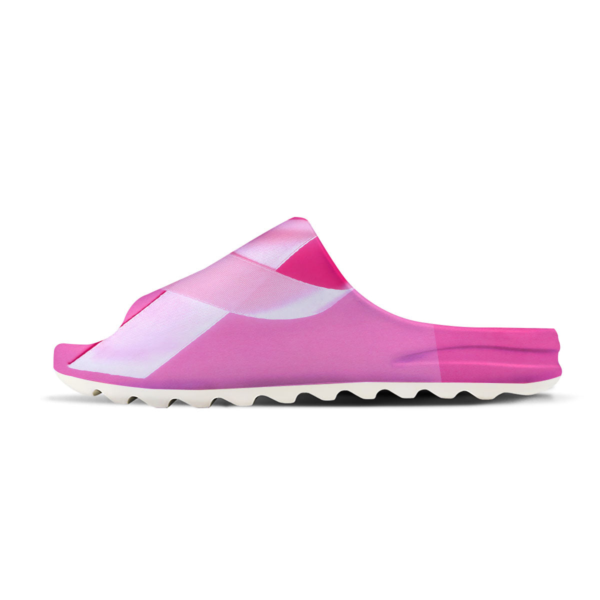 Cancer Breast Little Ribbon Print Sandals-grizzshop