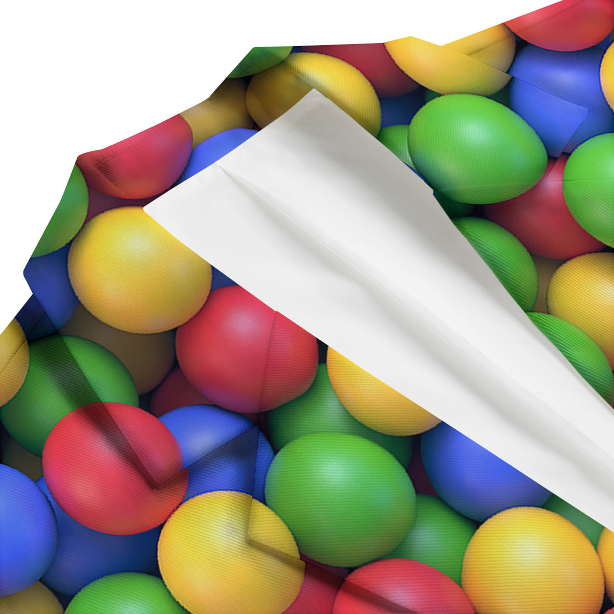 Candy Ball Colorful Print Men's Blazer-grizzshop