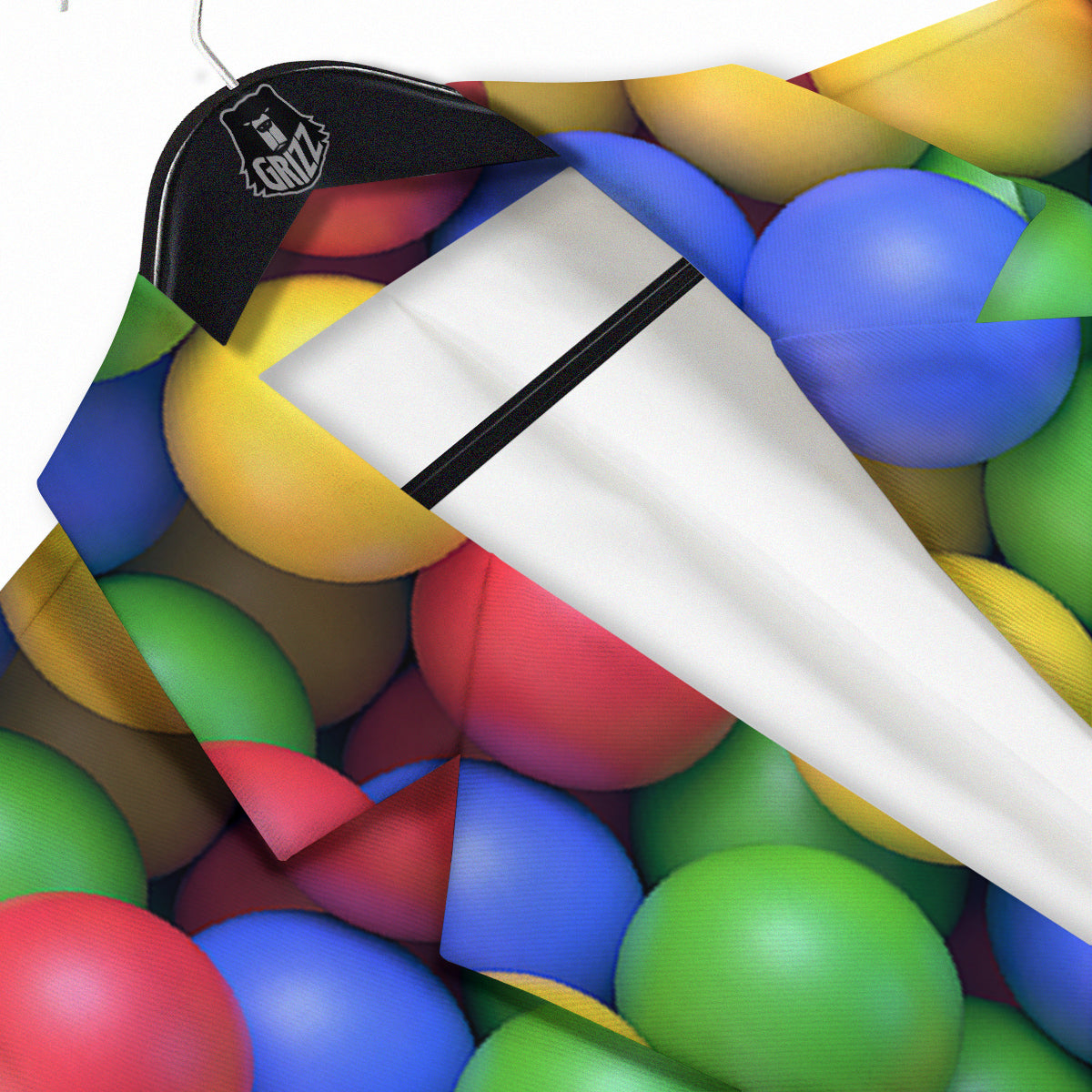 Candy Ball Colorful Print Men's Sport Coat-grizzshop