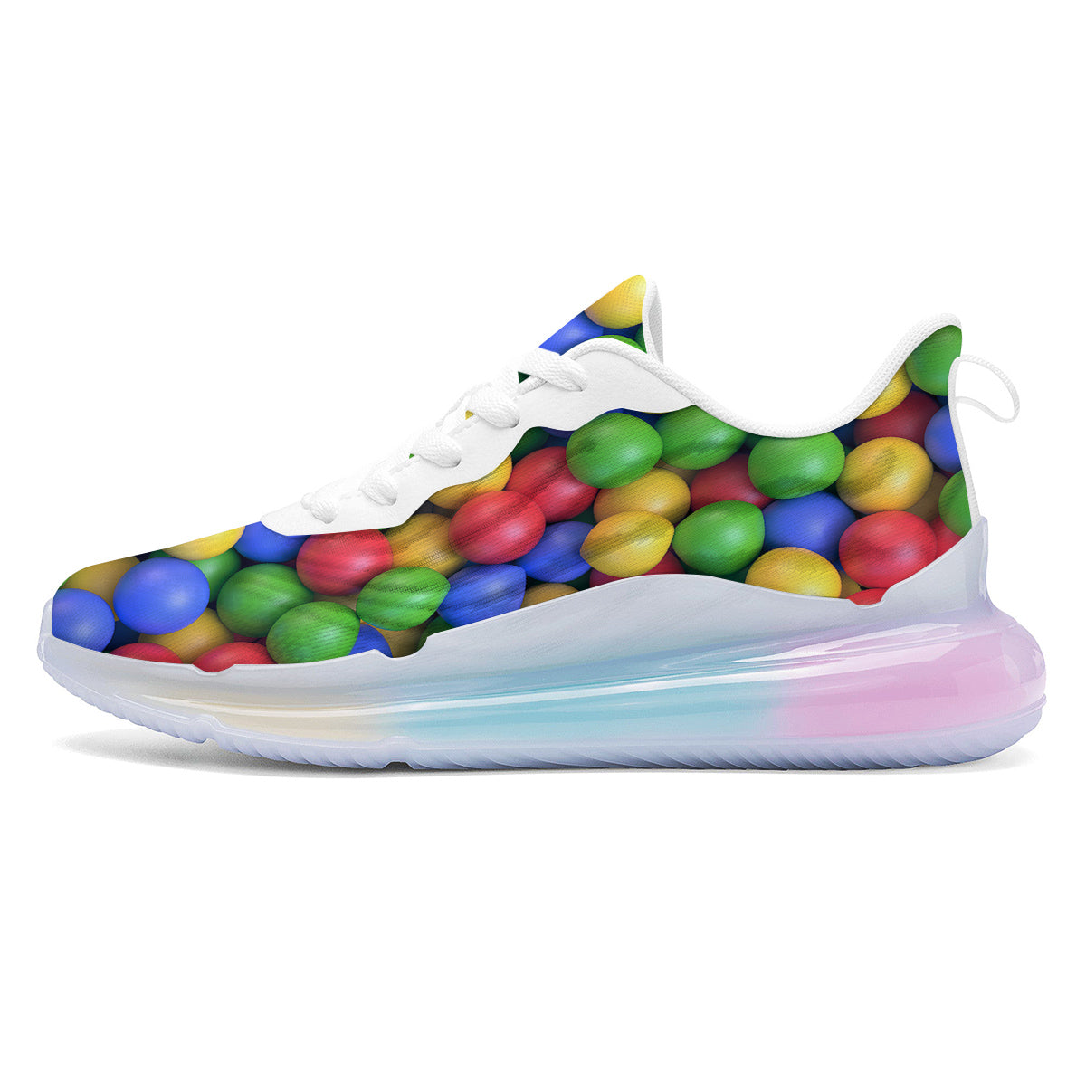 Candy Ball Colorful Print Running Sneakers-grizzshop