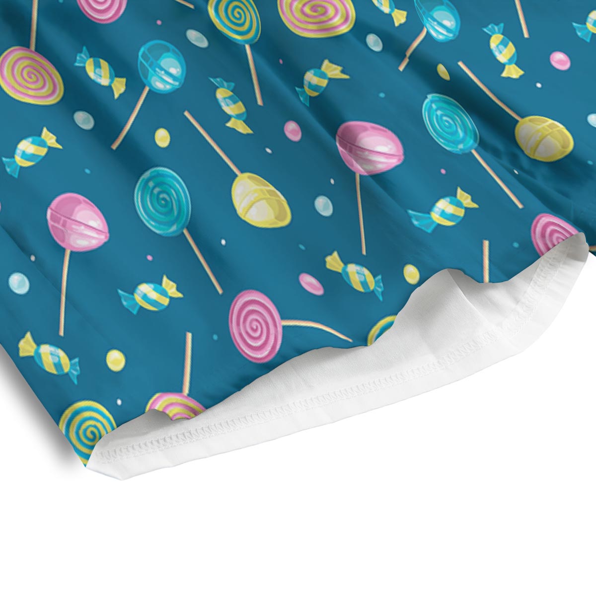 Candy Ball Sweet Print Pattern Men's Athletic Shorts