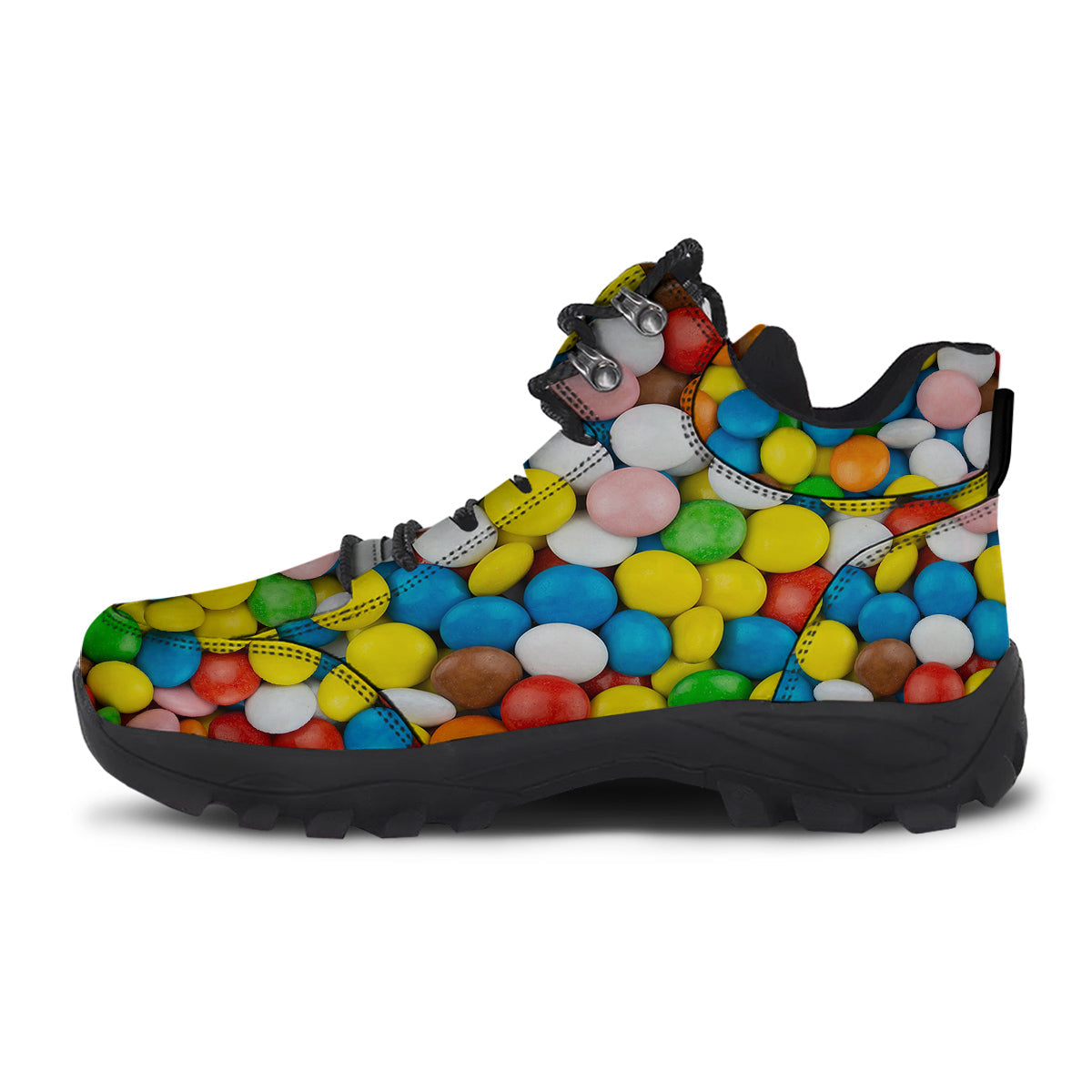 Candy Chocolate Colorful Print Hiking Shoes-grizzshop