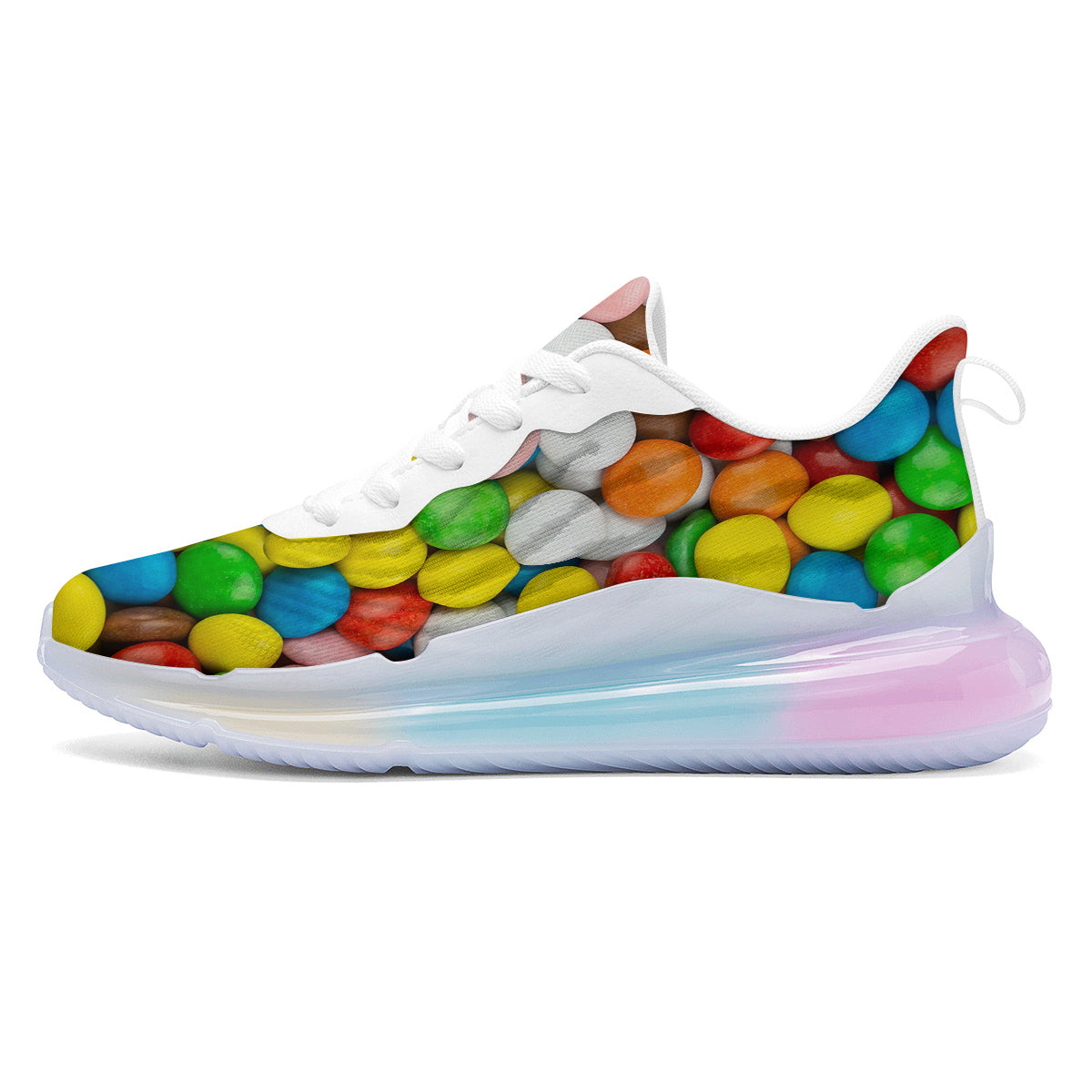 Candy Chocolate Colorful Print Running Sneakers-grizzshop