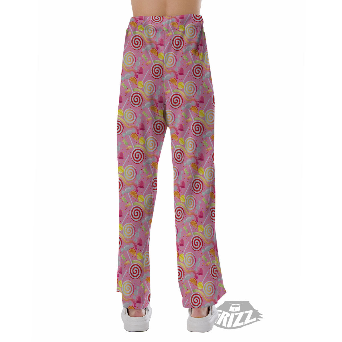 Candy Colorful Print Pattern Pajama Pants-grizzshop