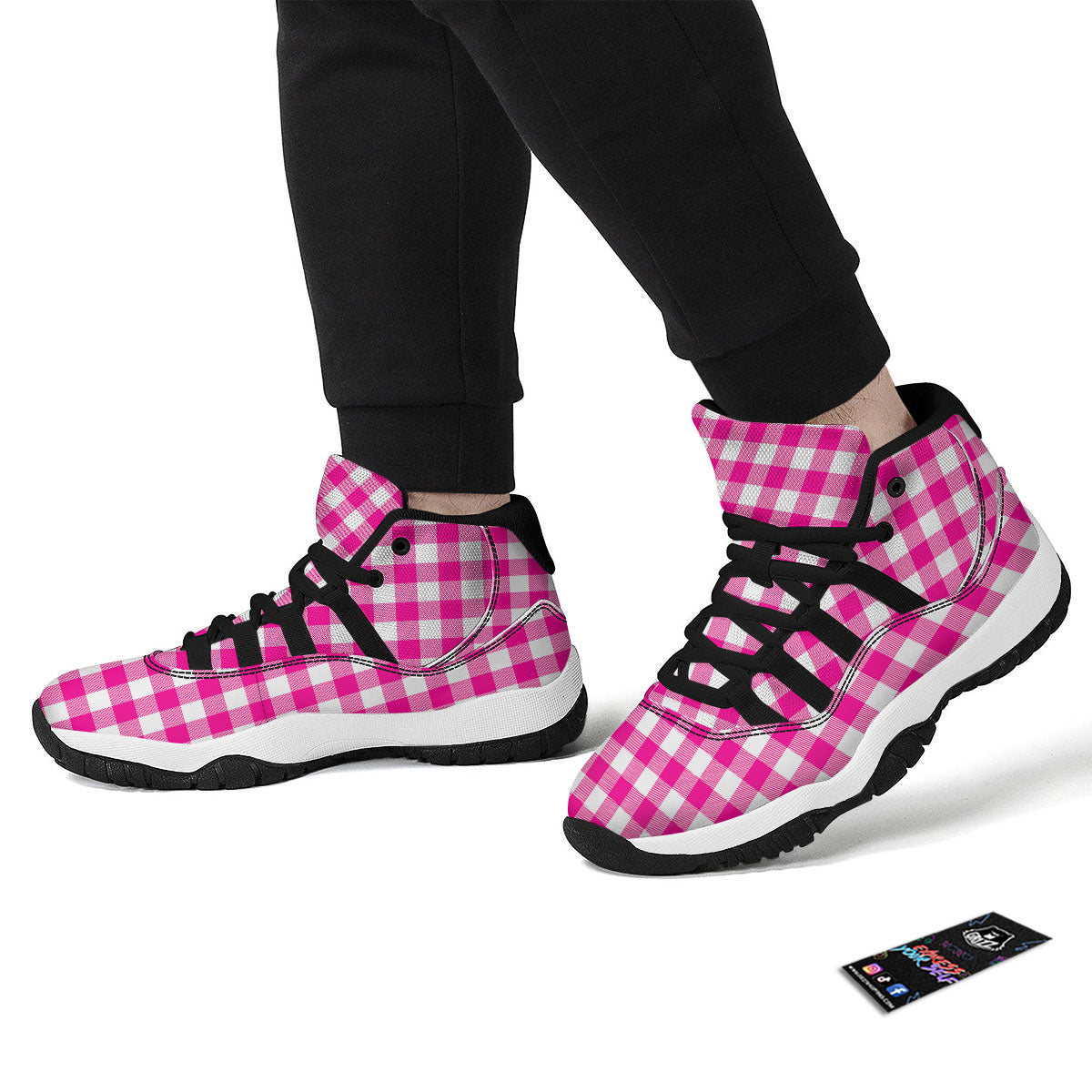 Candy Cute Halloween Print Pattern Black Bball Shoes-grizzshop