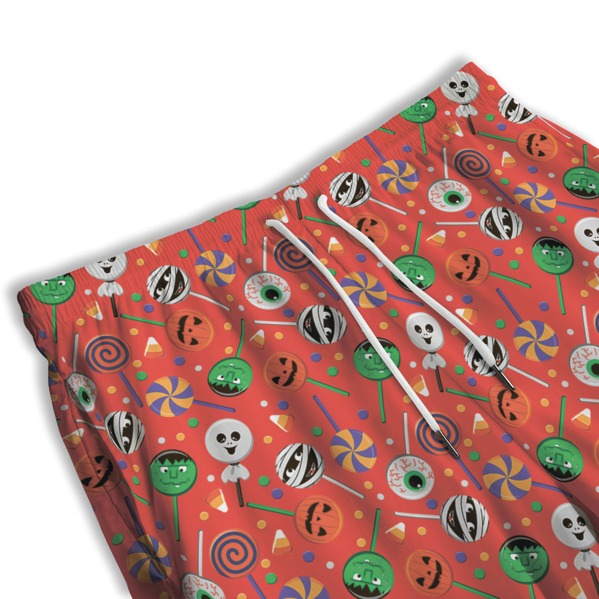 Butterfly Monarch Orange Print Men's Athletic Shorts