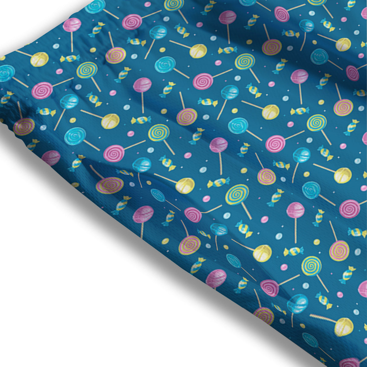 Candy Cute Print Pattern Mesh Shorts-grizzshop