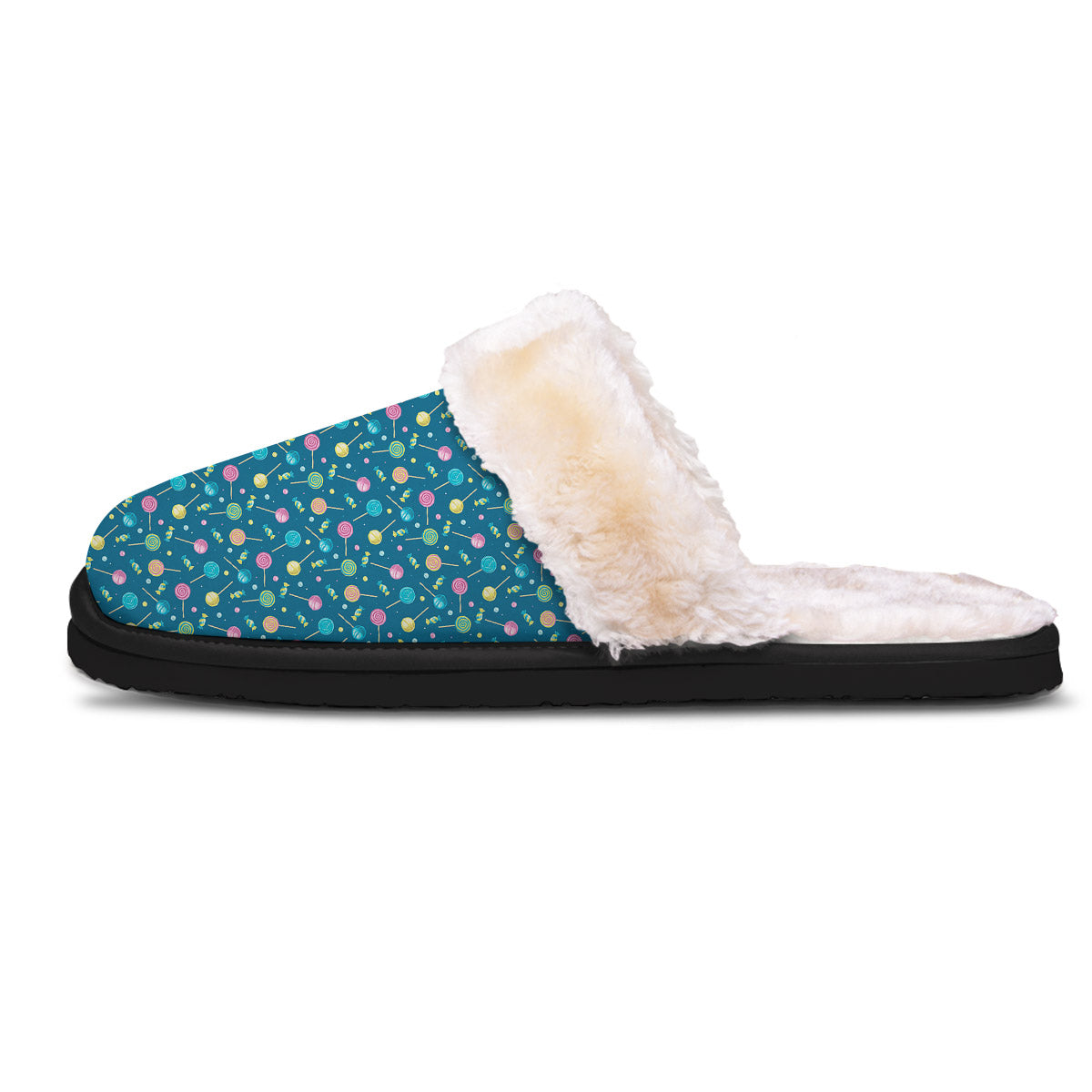 Candy Cute Print Pattern Slippers-grizzshop