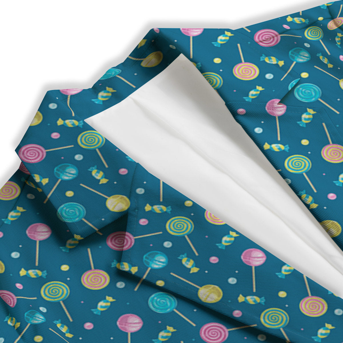 Candy Cute Print Pattern Women's Blazer-grizzshop