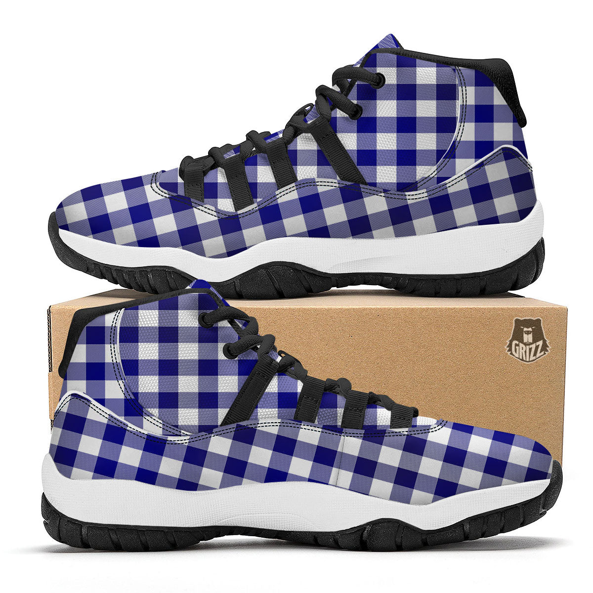 Candy Halloween Print Pattern Black Bball Shoes-grizzshop