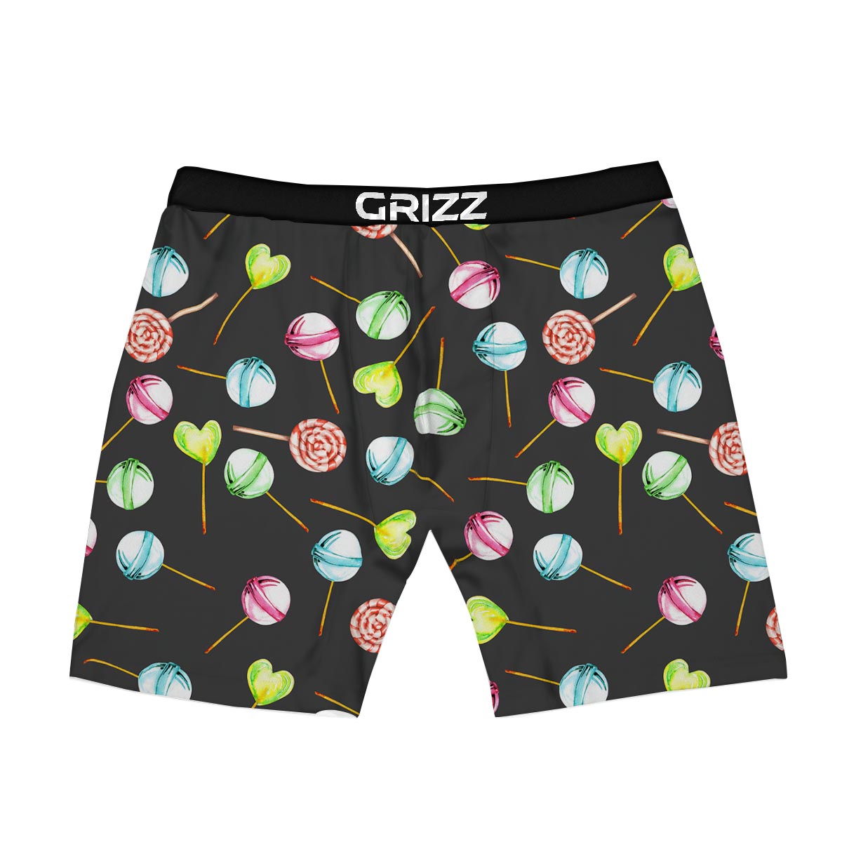 Candy Sweet Print Pattern Boxer Briefs-grizzshop