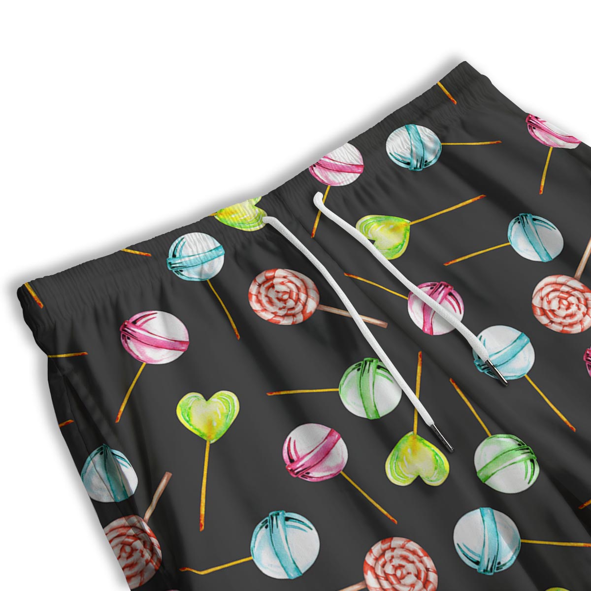 Candy Sweet Print Pattern Men's Athletic Shorts