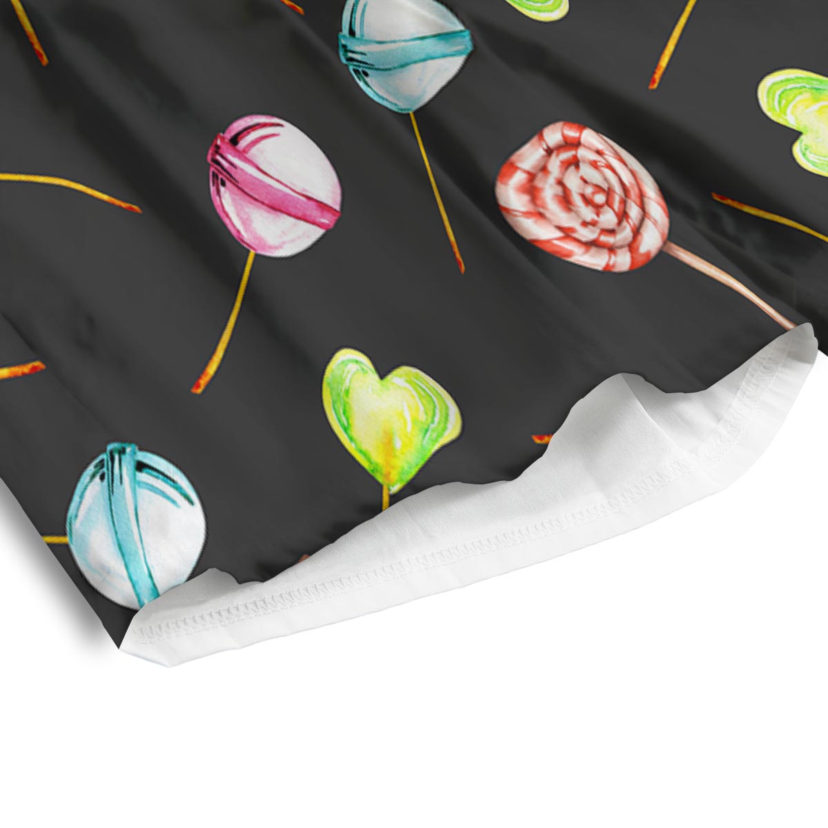 Candy Sweet Print Pattern Men's Athletic Shorts