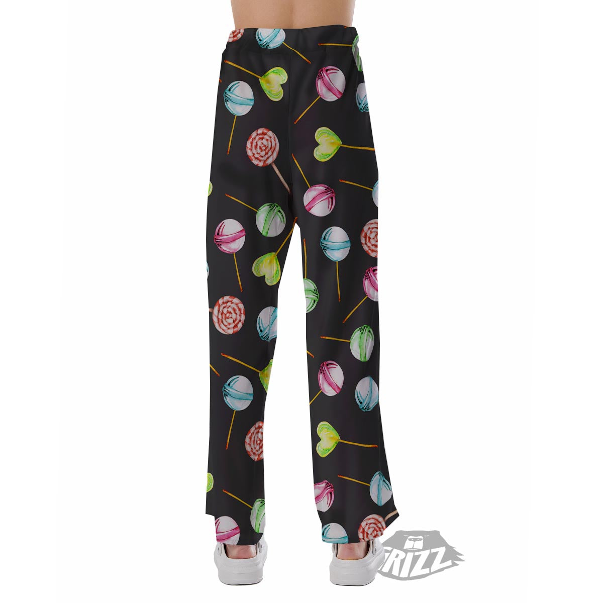 Candy Sweet Print Pattern Pajama Pants-grizzshop