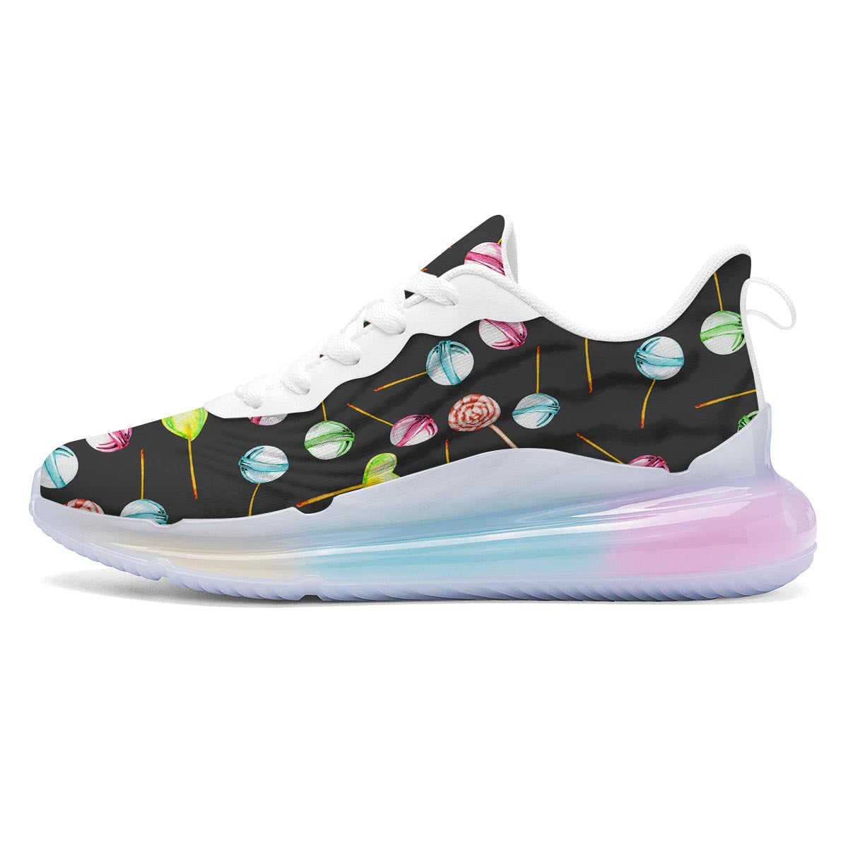 Candy Sweet Print Pattern Running Sneakers-grizzshop