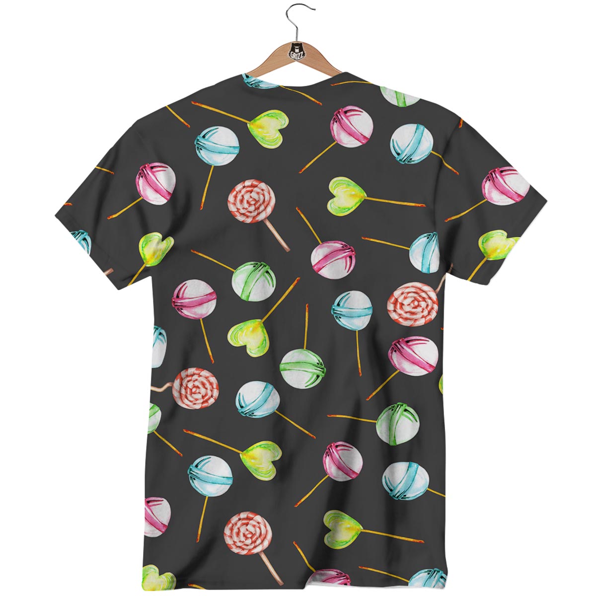 Candy Sweet Print Pattern T-Shirt-grizzshop